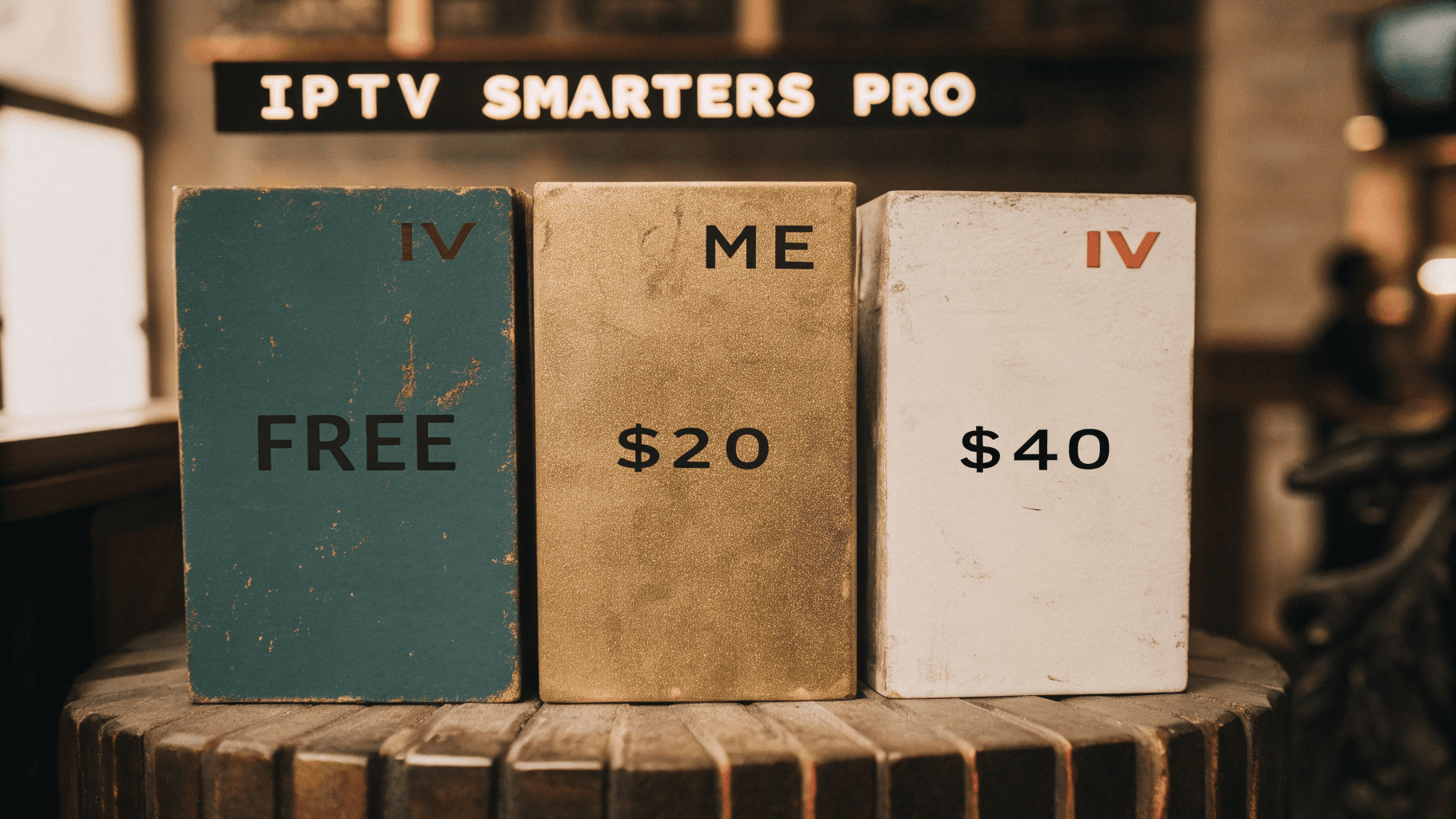 Picking the Best IPTV Smarters Pro Plan Table of IPTV Smarters Pro subscription plans with me circling $20